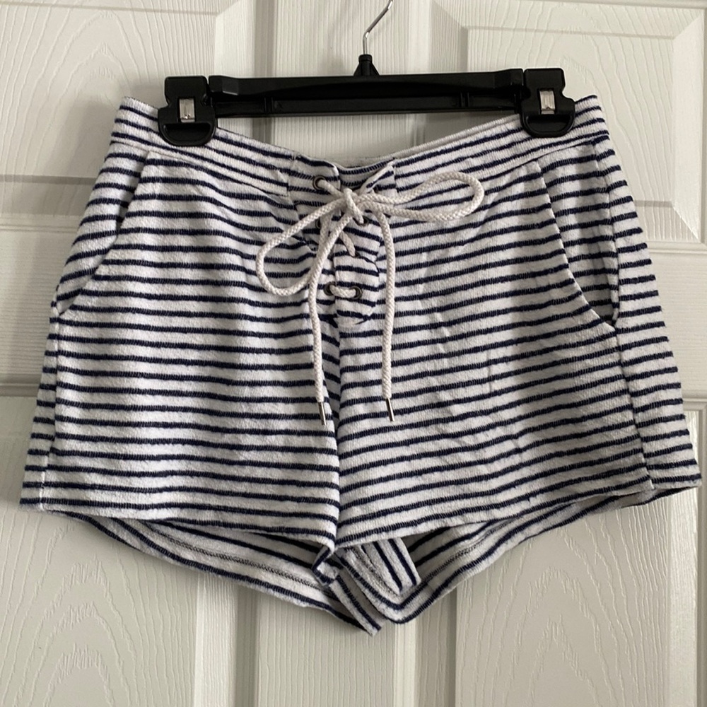 Womens striped Aerie shorts